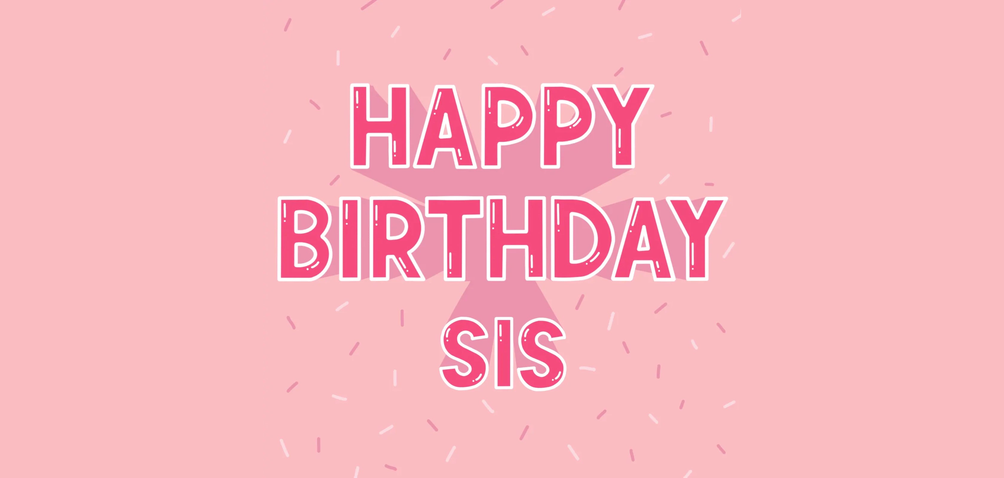 birthday images for sister