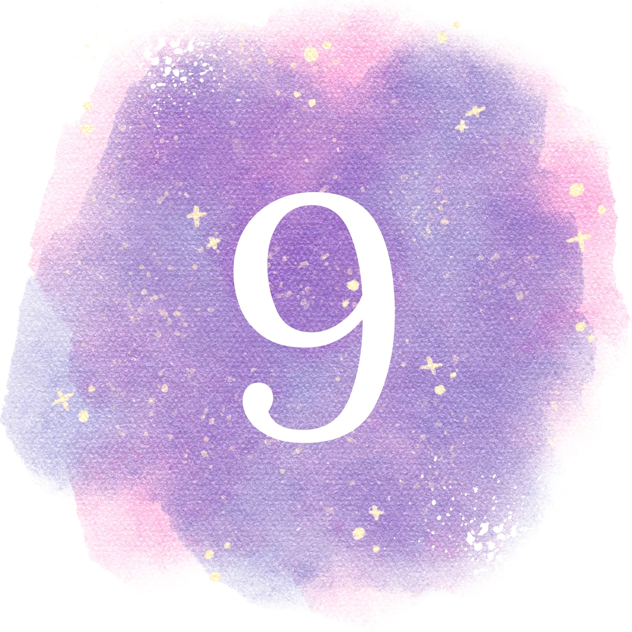 9th Birthday Purple Sky Card – Boomf