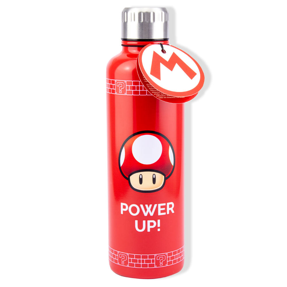 Super Mario Power Up Bottle 500ml Boomf 