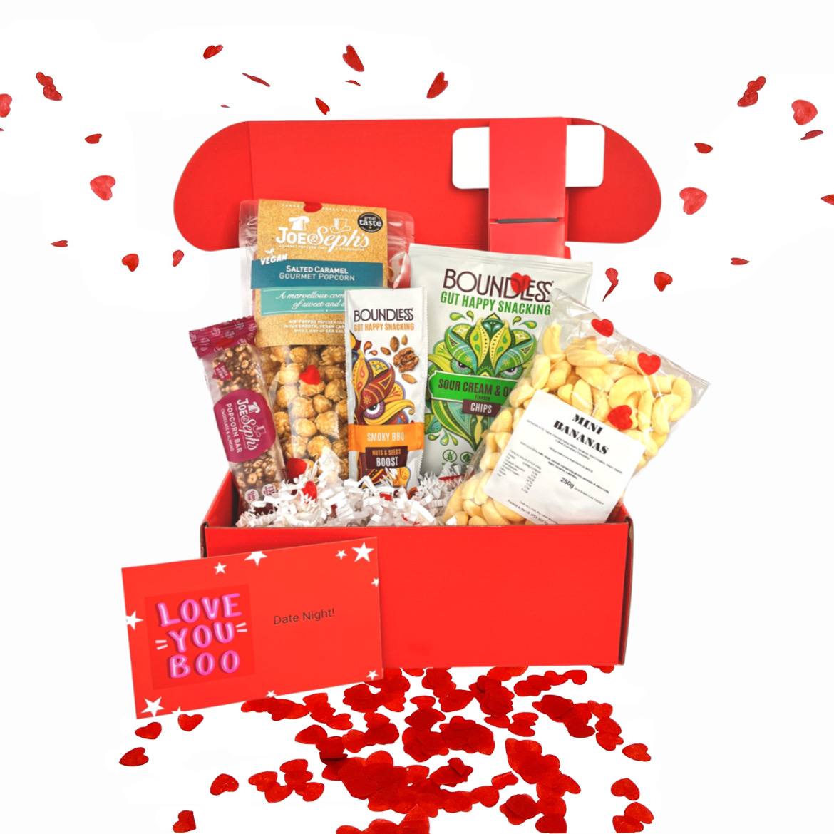 Love Edition Movie Night In Exploding Confetti Gift Box Boomf
