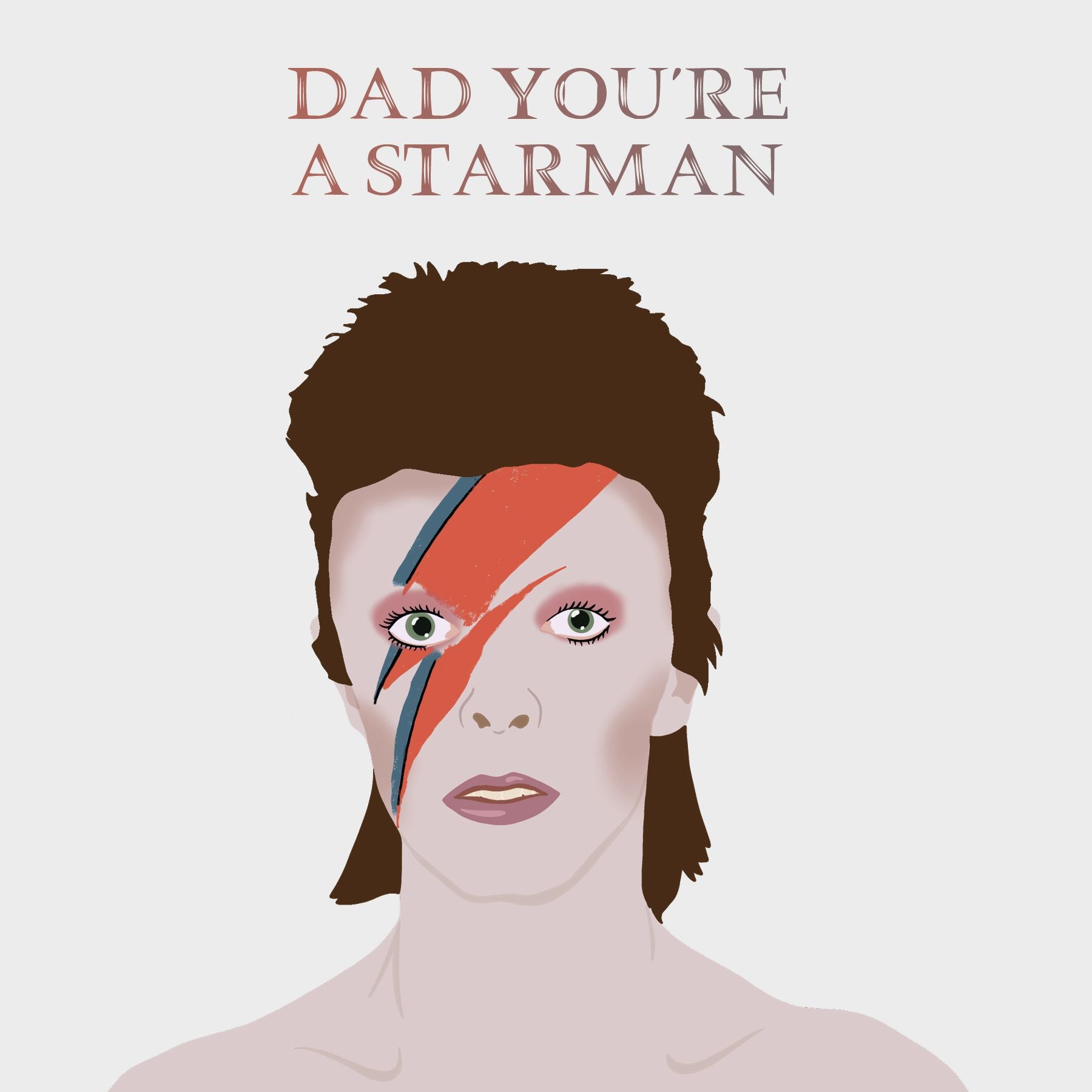 Dad Youre A Starman Card Boomf 5533