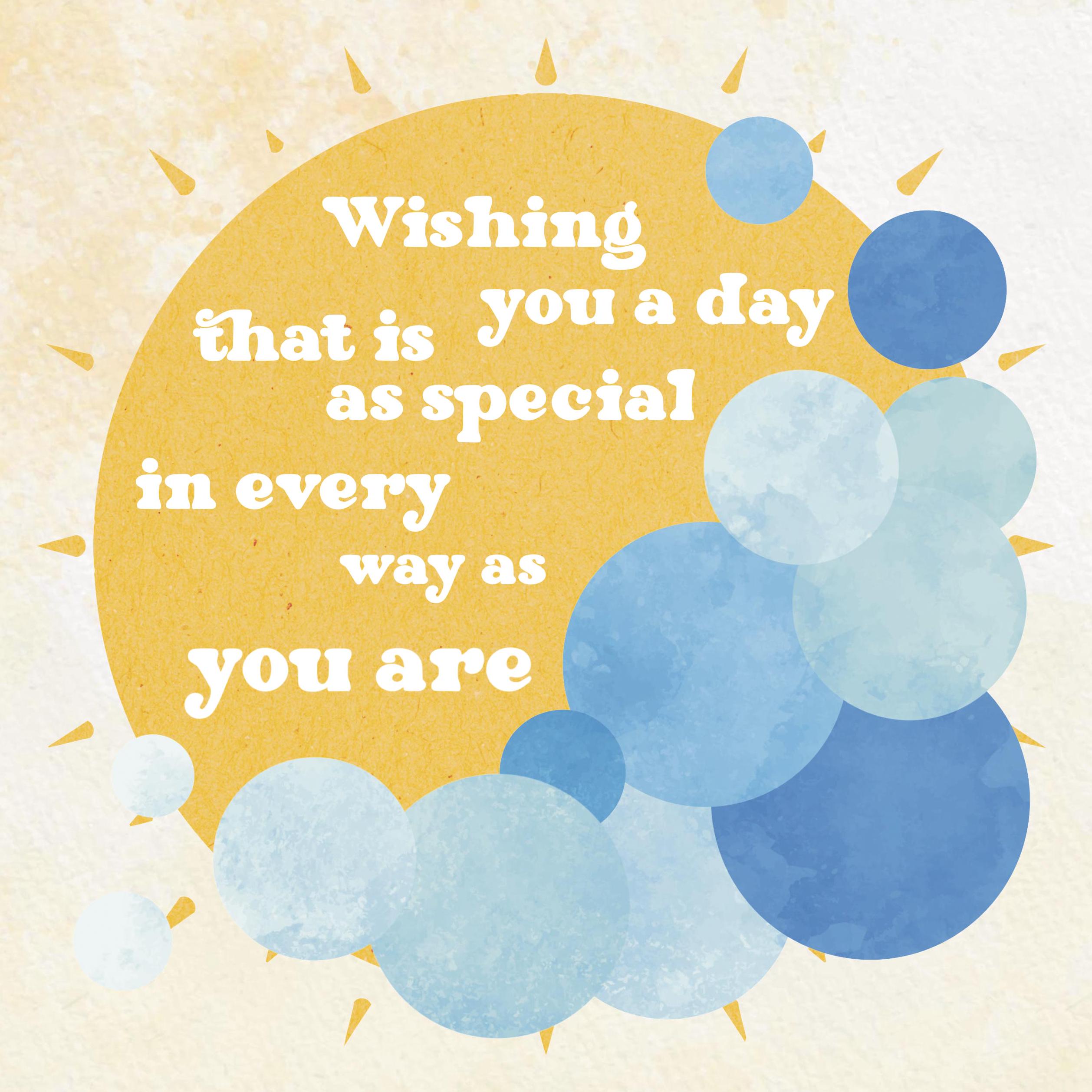 Sun Wishing You A Special Day Confetti-exploding Greetings Card – Boomf