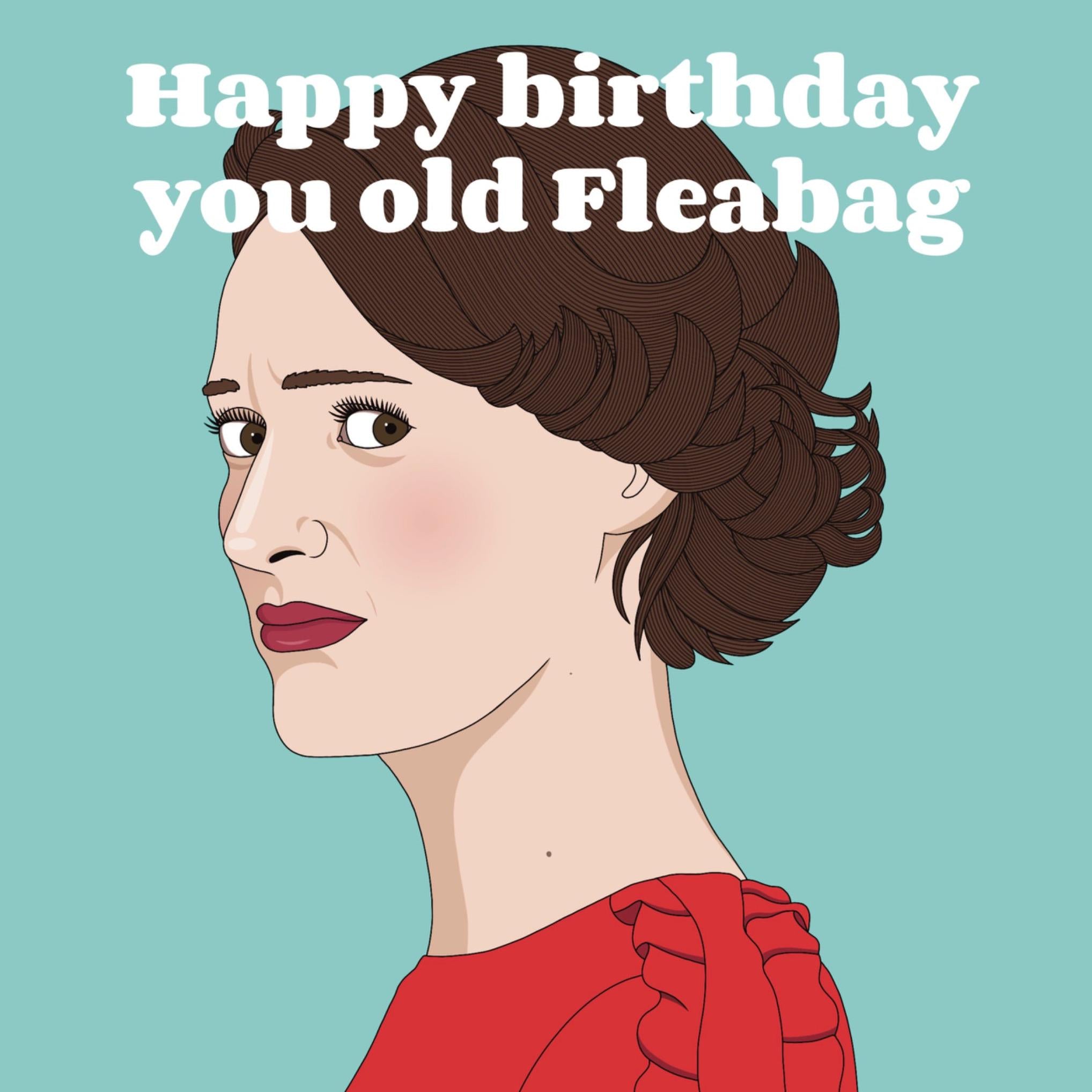 Old Fleabag Birthday Confetti-exploding Greetings Card – Boomf