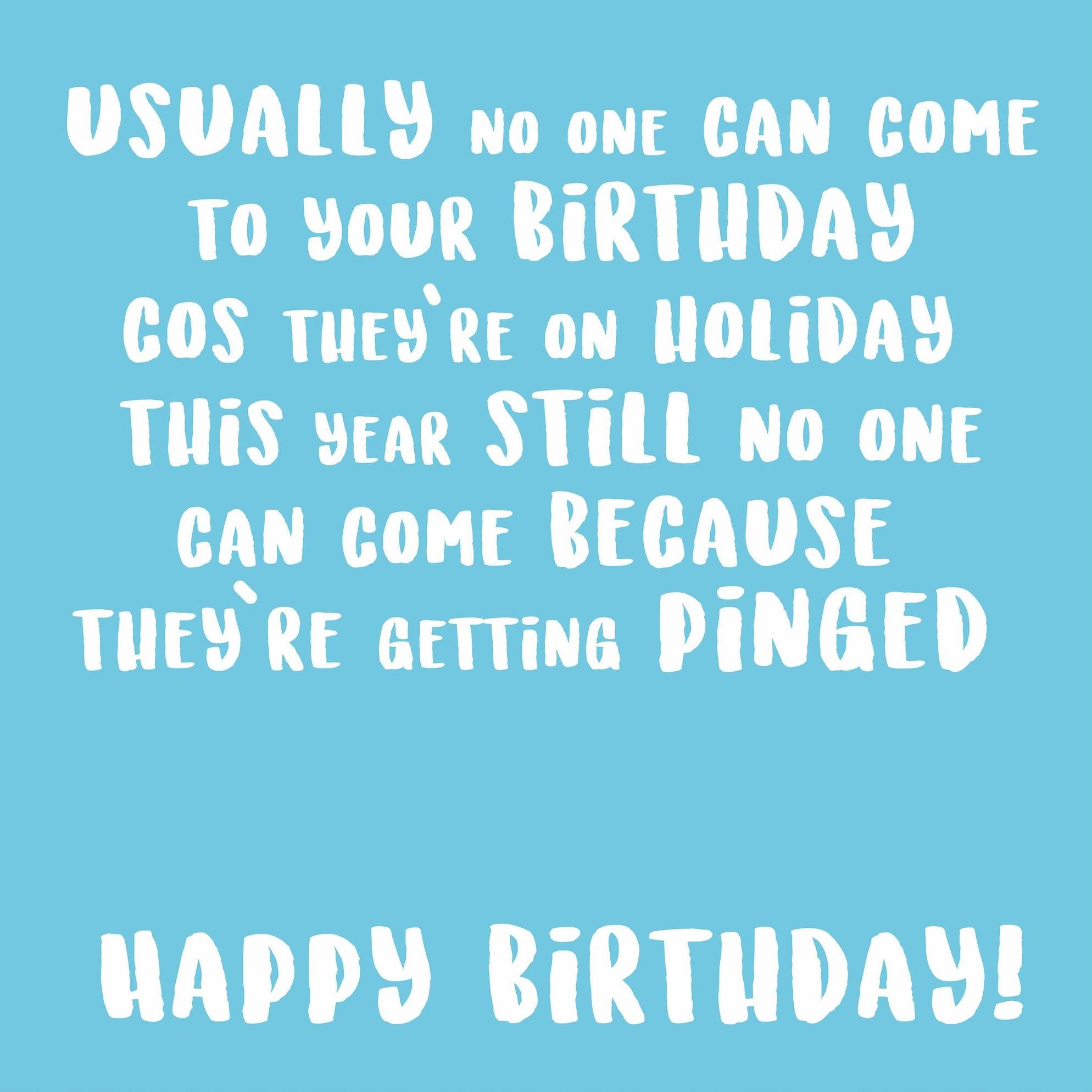 Pinged Confetti-exploding Greetings Card – Boomf