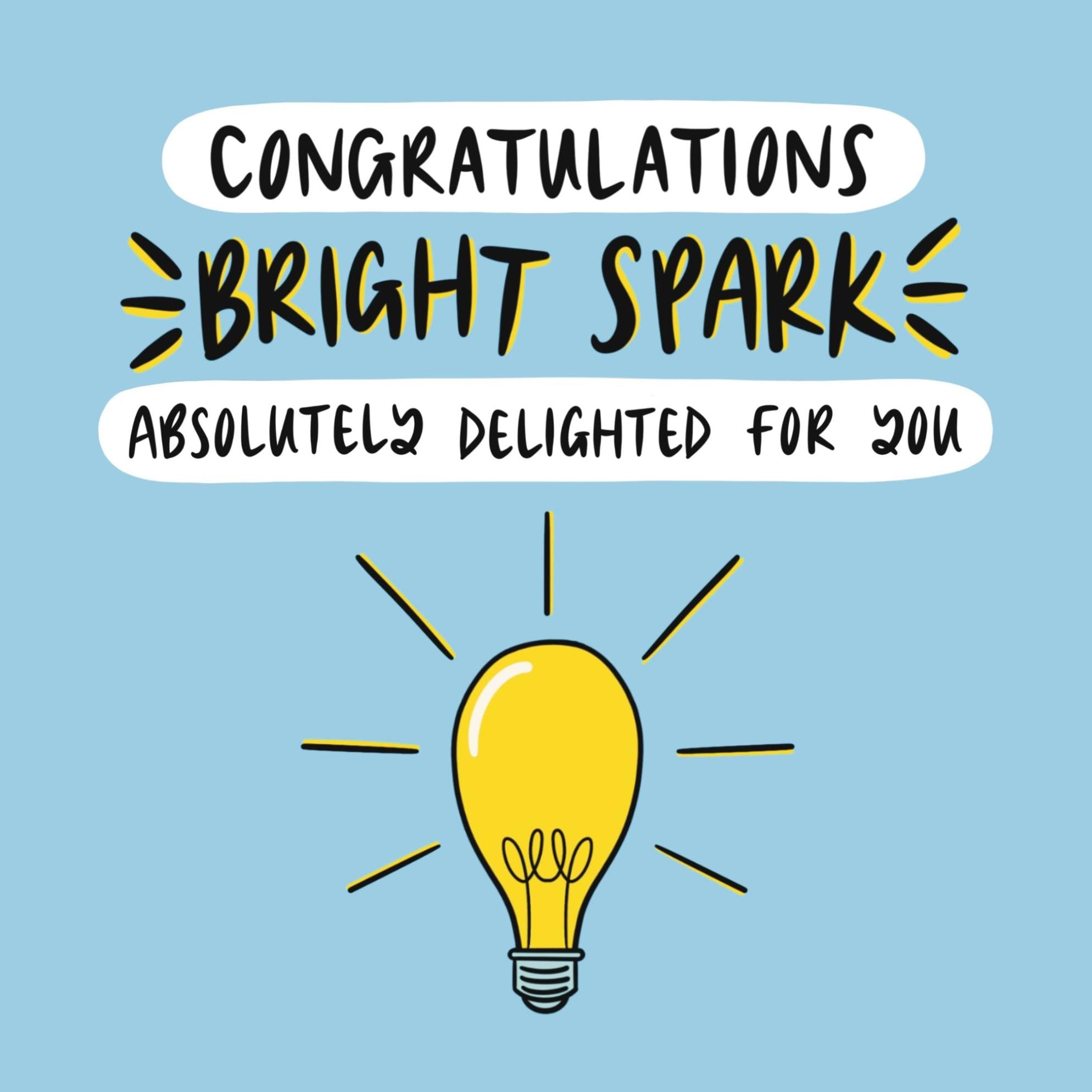 Bright Spark Confetti-exploding Greetings Card – Boomf