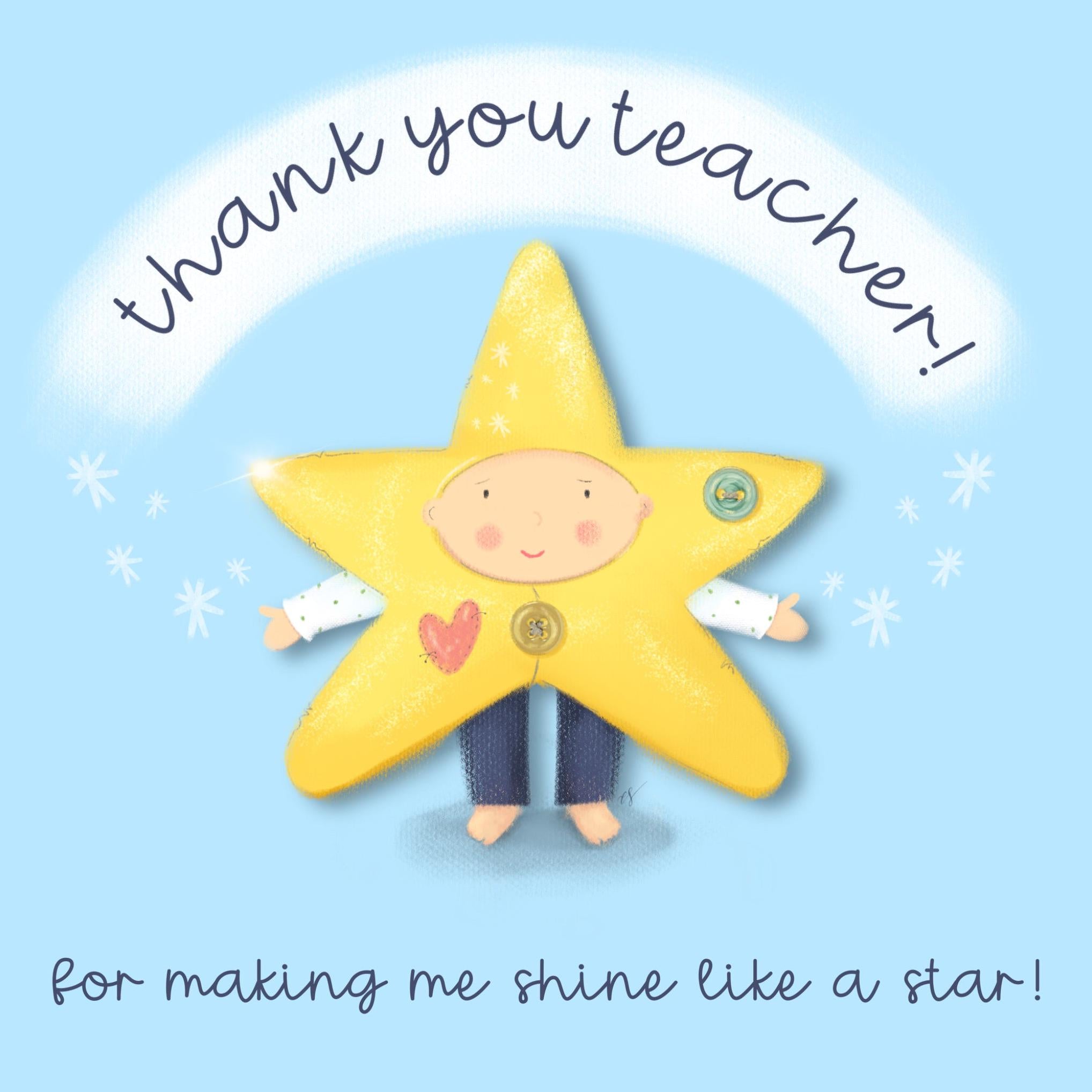 Thanks You're A Star Card – Boomf