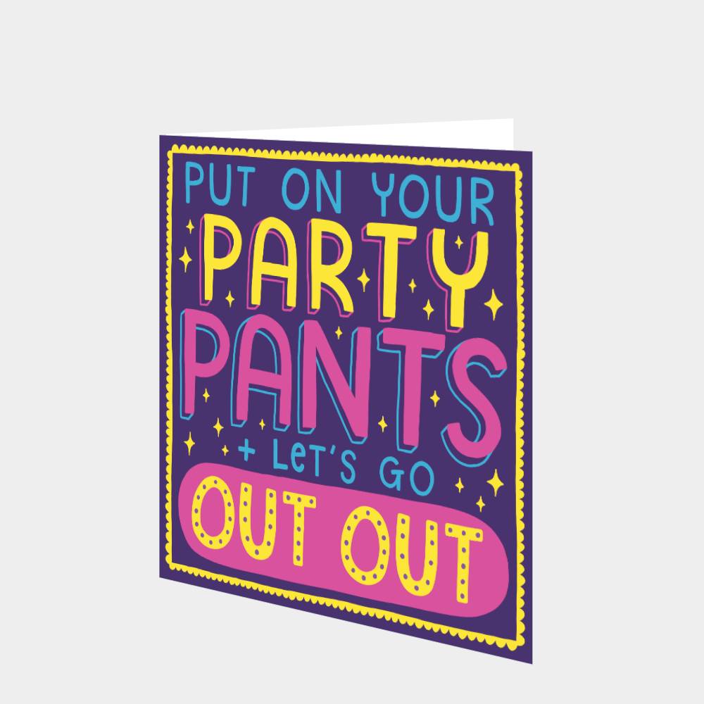 Let's Go Out Out Card – Boomf