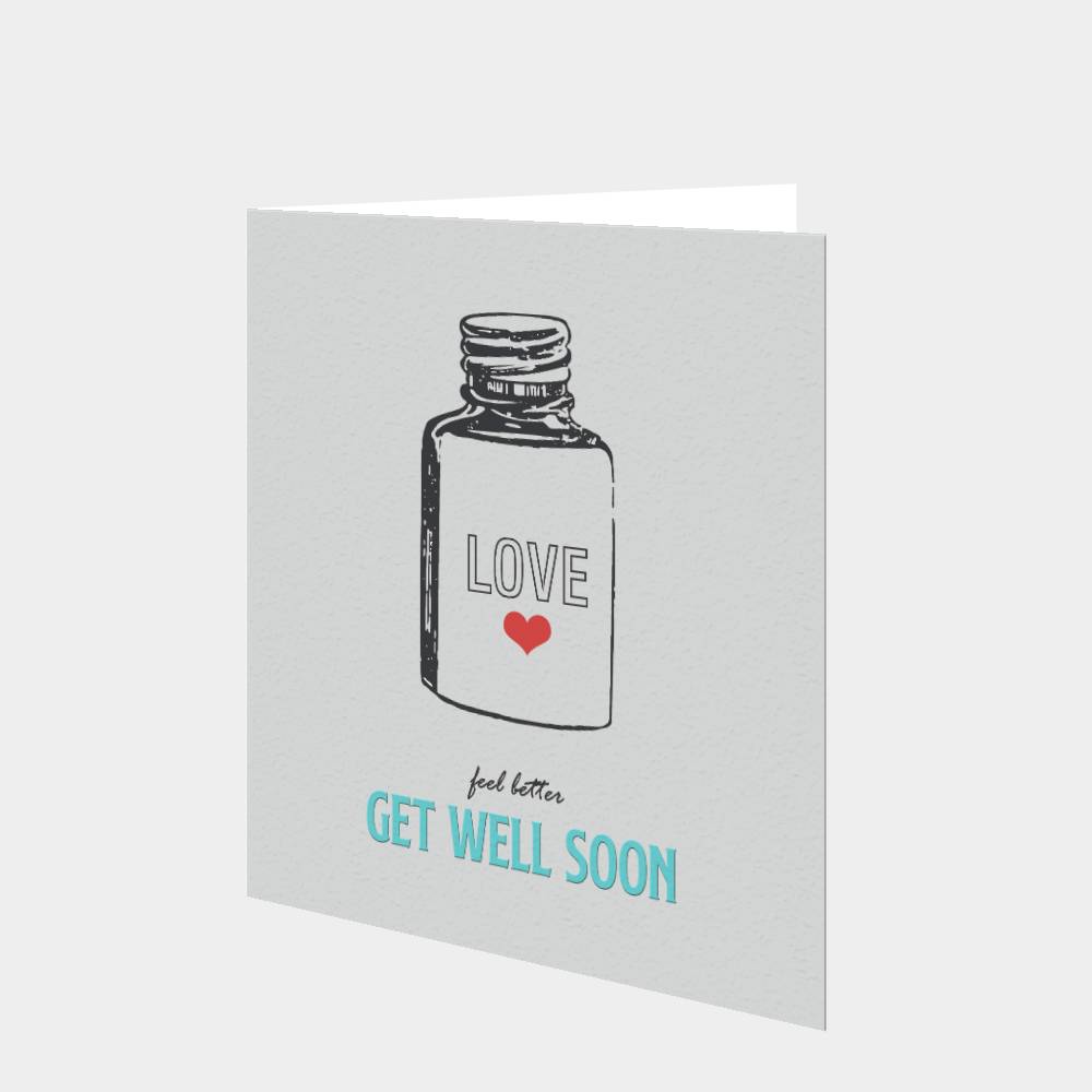 Feel Better Get Well Card Boomf 2370