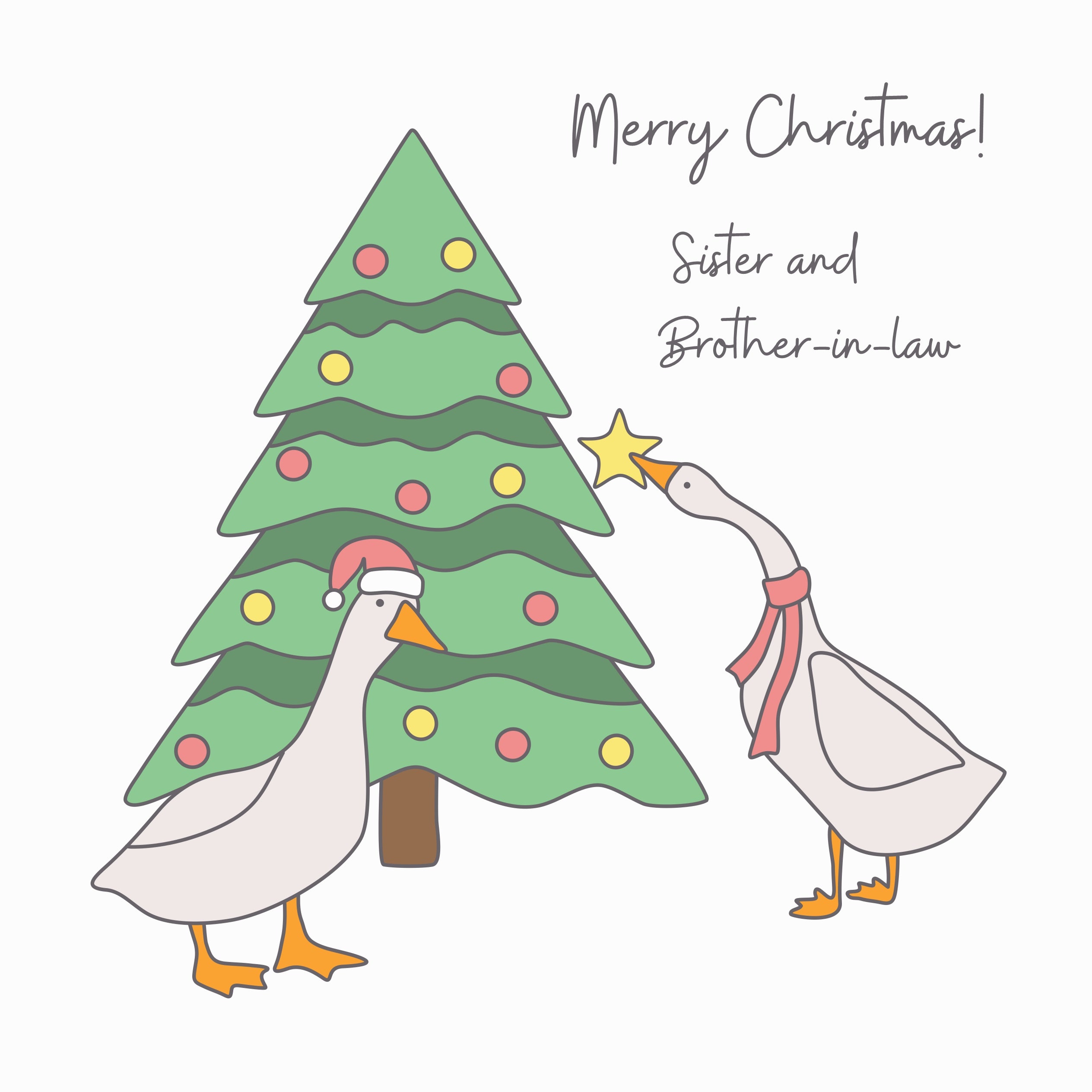 Ducks Merry Christmas Sister And Brother in law Boomf ducks-merry-christmas-sister-and-brother-in-law-boomf