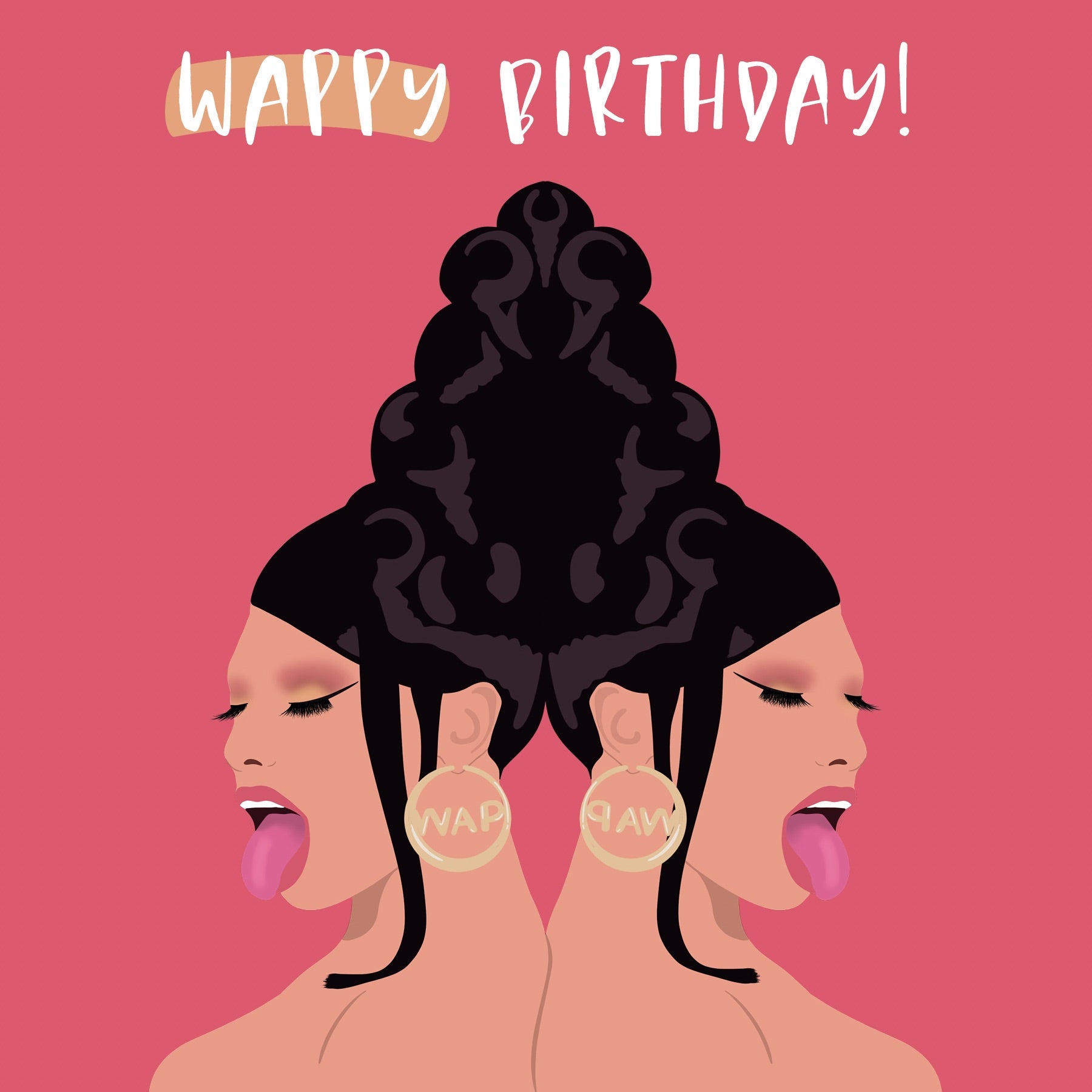 Wappy Birthday Cardi B Card – Boomf