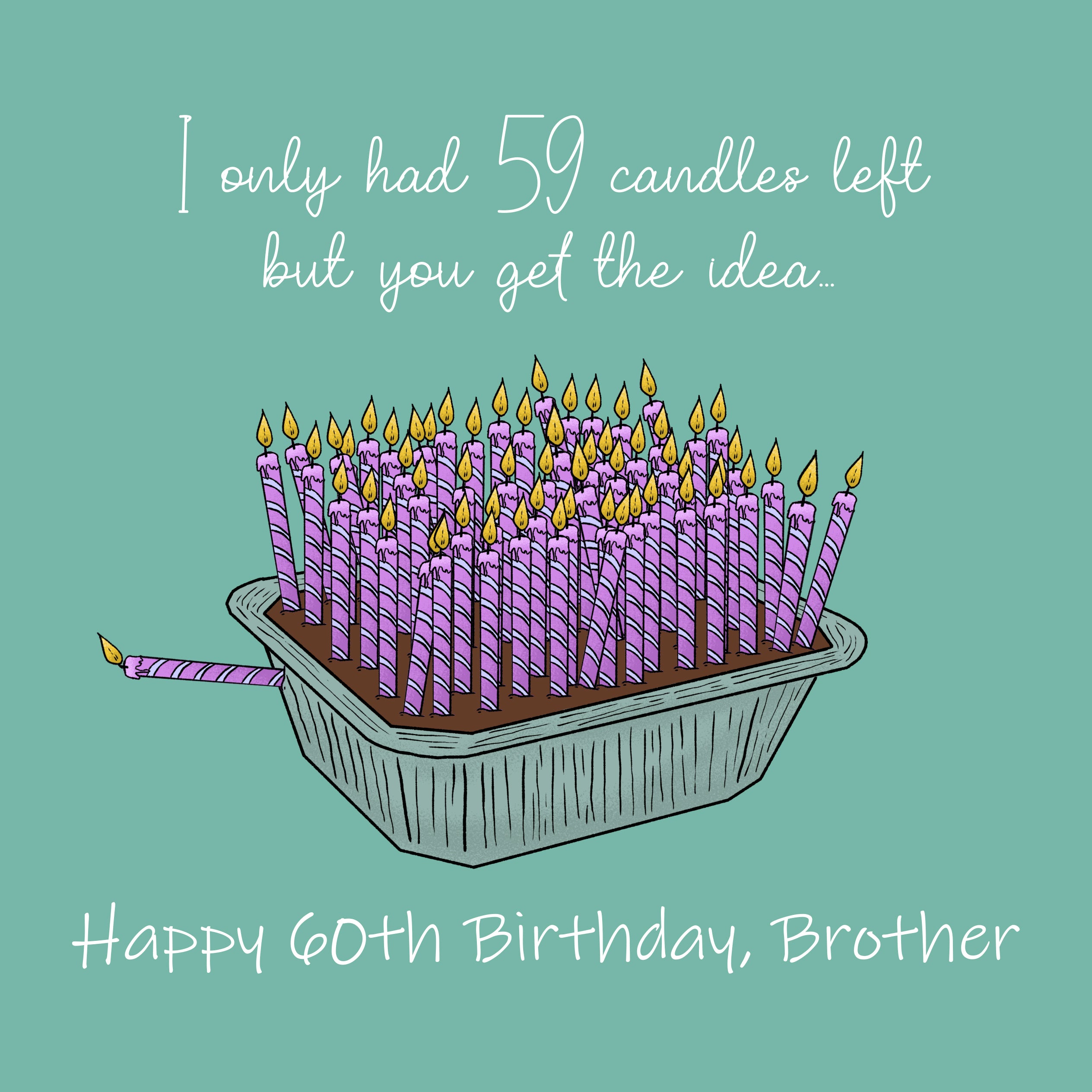happy 60th birthday brother
