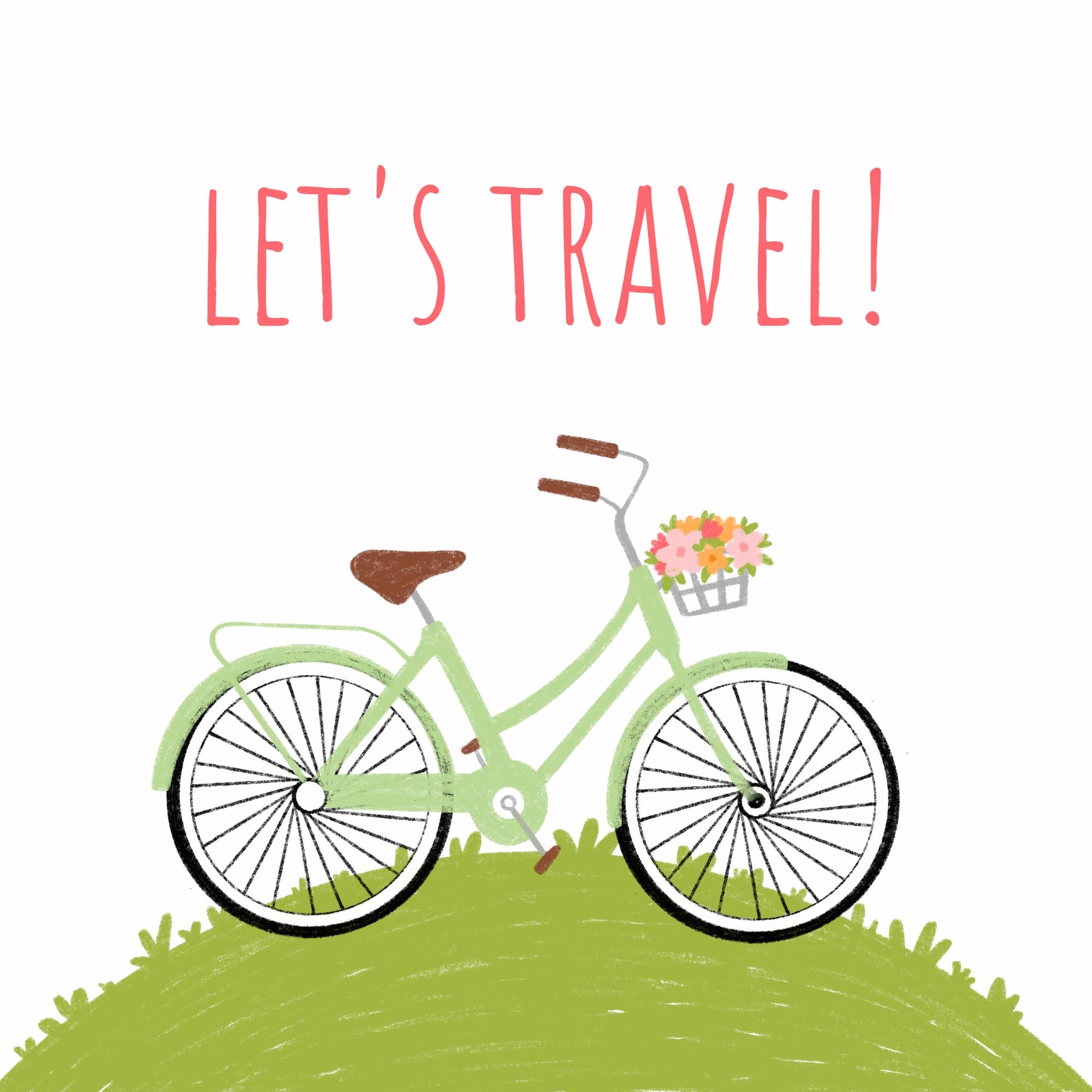 Let's Travel Card Boomf