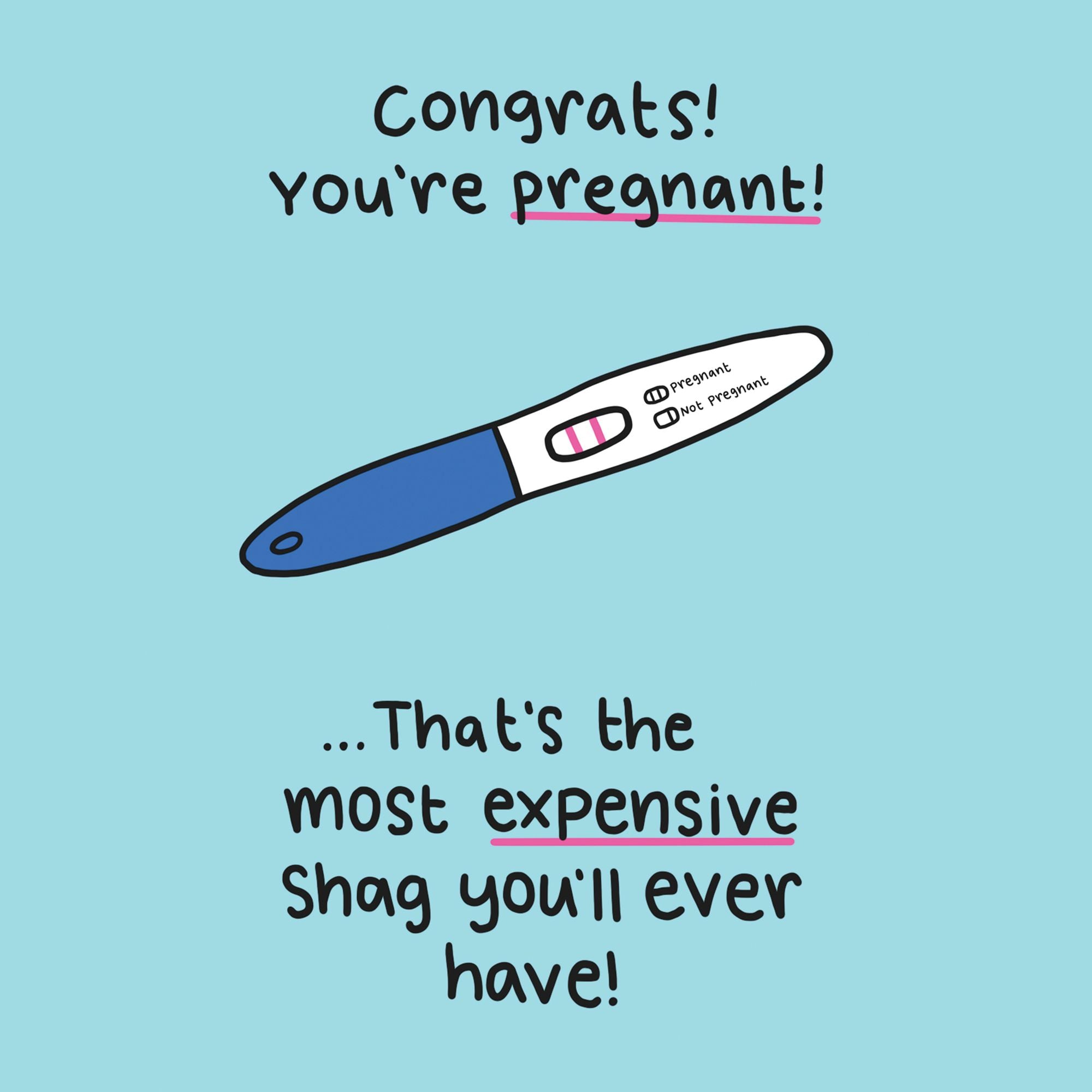 Congrats! You?re Pregnant! Card Boomf