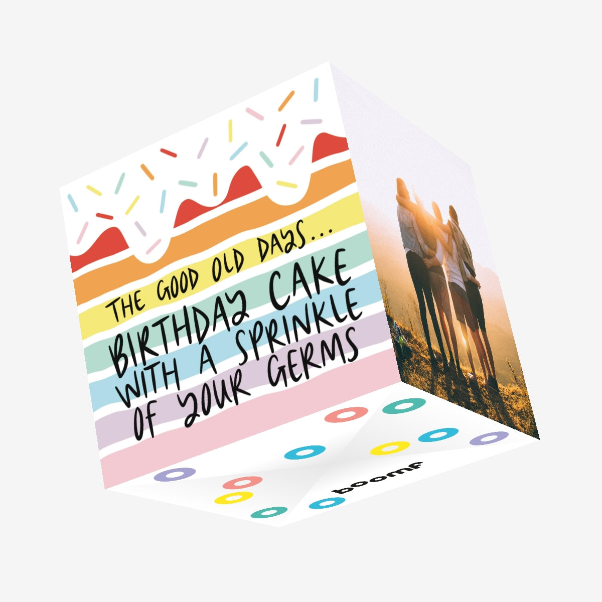 Cake Germs Confetti-exploding Greetings Card – Boomf