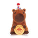 Love Hearts Capy Birthday Capybara Soft Toy