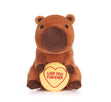 Love Hearts Love You Fur-Ever Capybara Soft Toy