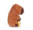Love Hearts Love You Fur-Ever Capybara Soft Toy