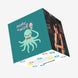 Make A Wish Cute Turquoise Octopus Birthday Confetti-exploding Greetings Card