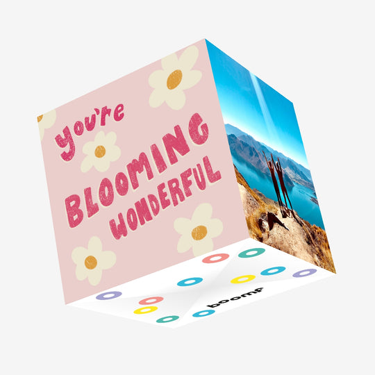 You're Blooming Wonderful Flower Confetti-exploding Greetings Card