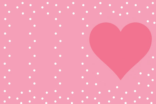 Giftbox Background Pink Big Heart