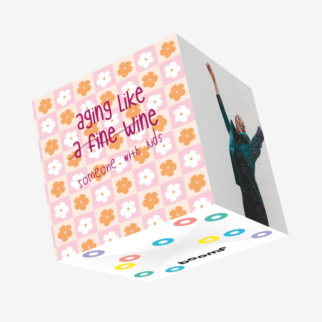 Aging Like Someone With Kids Confetti-exploding Greetings Card