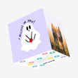 I Believe In You! Ghost Good Luck Confetti-exploding Greetings Card