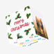Tiny Mistletoe Christmas Confetti-exploding Greetings Card