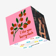 I Like You Berry Much Confetti-exploding Greetings Card
