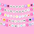 Happy Birthday Swiftie Cute Pink Confetti-exploding Greetings Card