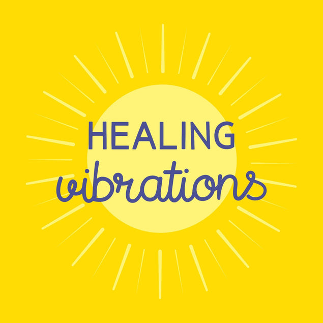 Healing Vibrations Get Well Confetti-exploding Greetings Card
