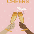 Cheers To You 2 Congratulations Confetti-exploding Greetings Card