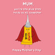 Mum You're The Glue Mother's Day Confetti-exploding Greetings Card