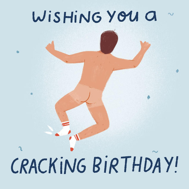 Wishing You A Cracking Birthday! Funny Confetti-exploding Greetings Card
