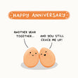 You Still Crack Me Up Funny Anniversary Confetti-exploding Greetings Card