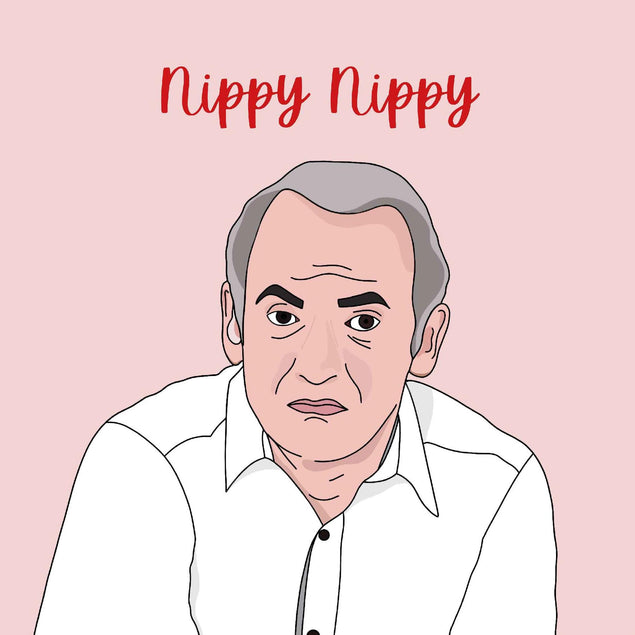 Nippy Nippy Friday Night Dinner Confetti-exploding Greetings Card