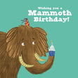 Wishing You A Mammoth Birthday! Confetti-exploding Greetings Card