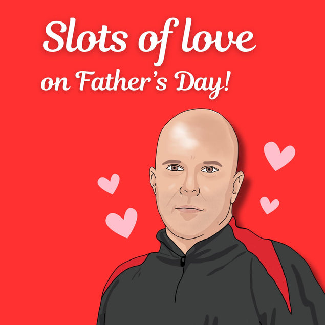 Arne Slot Liverpool Father's Day Confetti-exploding Greetings Card