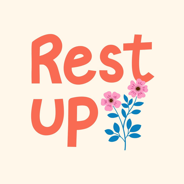 Rest Up Get Well Confetti-exploding Greetings Card
