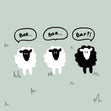 Baa Baa Bar Sheep Confetti-exploding Greetings Card