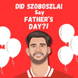 Dominik Szoboszlai Liverpool Father's Day Confetti-exploding Greetings Card