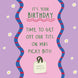 M&S Picky Bits Birthday Confetti-exploding Greetings Card