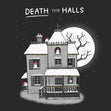 Death The Halls Spooky Christmas Confetti-exploding Greetings Card