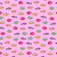 Pink Illustrated Fish Confetti-exploding Greetings Card