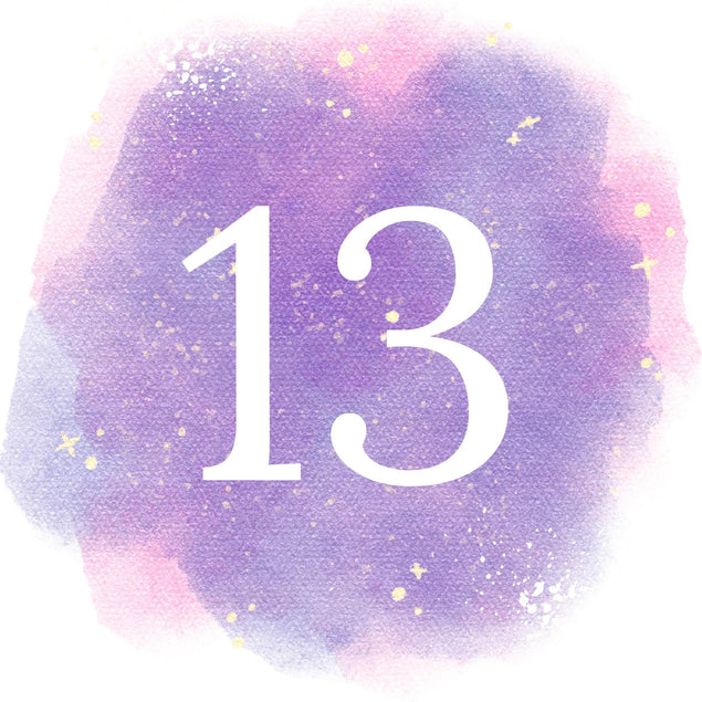 13th Birthday Purple Sky Confetti-exploding Greetings Card