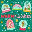 Warm Wishes Christmas Confetti-exploding Greetings Card