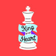 King Of My Heart - Chess King Red Confetti-exploding Greetings Card