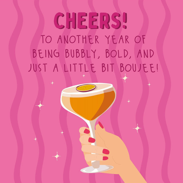 Have A Boujee Birthday Confetti-exploding Greetings Card