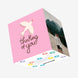 Thinking Of You Bird Pink Confetti-exploding Greetings Card