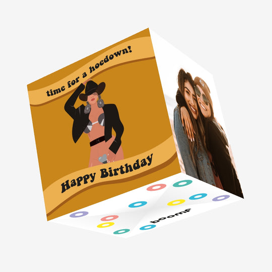 Dua Wanna Party? - Dua Lipa Birthday (Copy) Confetti-exploding Greetings Card