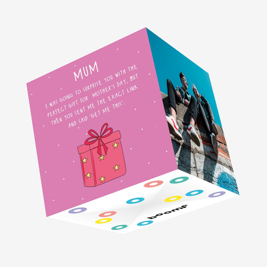 The Perfect Gift Mother's Day Confetti-exploding Greetings Card